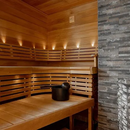 דירה Santa's Snow Villa, Private Sauna By Lapland Host רובניימי
